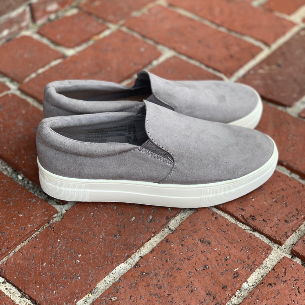 Gray Slip On Sneaker